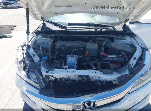 1HGCR2F52GA235099 2016 HONDA ACCORD White უკანა ხედი