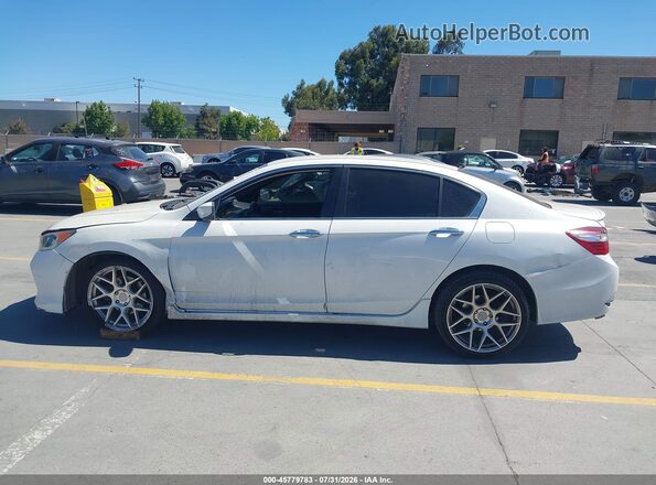 1HGCR2F52GA235099 2016 HONDA ACCORD White 