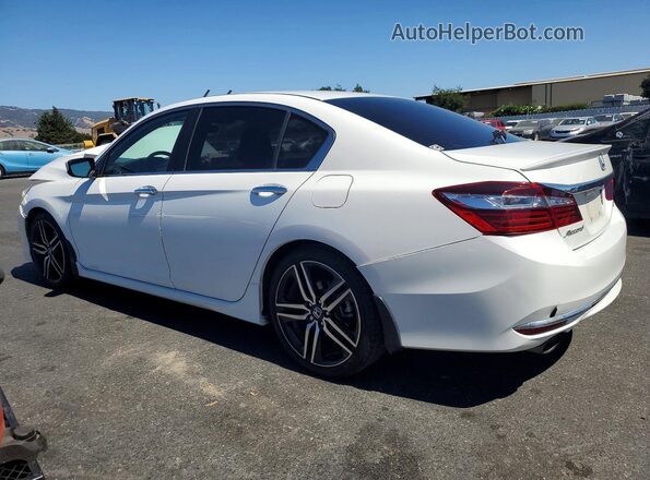 1HGCR2F52HA071452 2017 HONDA ACCORD White Задня ліва чверть