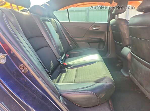 1HGCR2F52HA088879 2017 HONDA ACCORD Blue Widok tylnych siedzeń