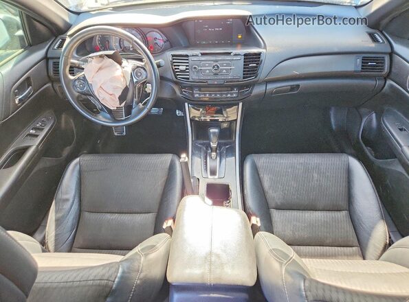 1HGCR2F52HA116423 2017 HONDA ACCORD White Вид панелі приладів