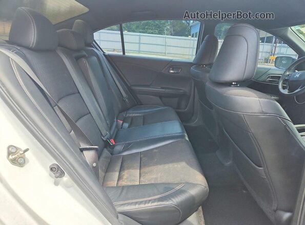 1HGCR2F52HA130712 2017 HONDA ACCORD White Rear seats view
