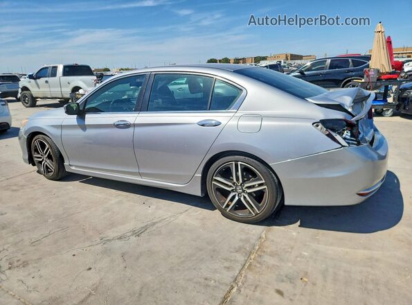 1HGCR2F53GA059115 2016 HONDA ACCORD Silver Հետևի ձախ