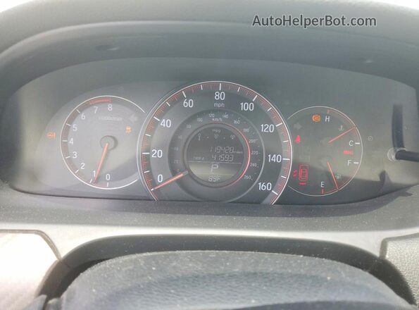 1HGCR2F53GA083172 2016 HONDA ACCORD Белый Вид щитка приборов