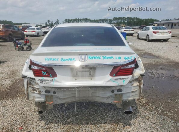 1HGCR2F53GA083172 2016 HONDA ACCORD Белый Вид сзади