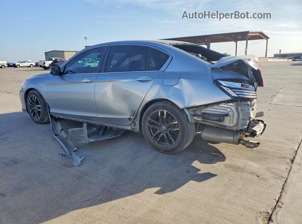 1HGCR2F53GA094480 2016 HONDA ACCORD Silver Trasero izquierdo