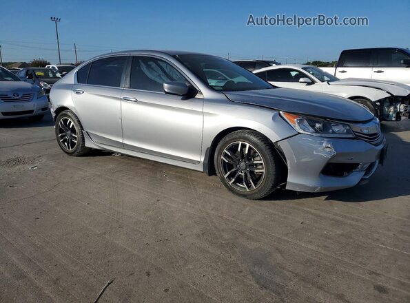 1HGCR2F53GA094480 2016 HONDA ACCORD Silver Delantero derecho