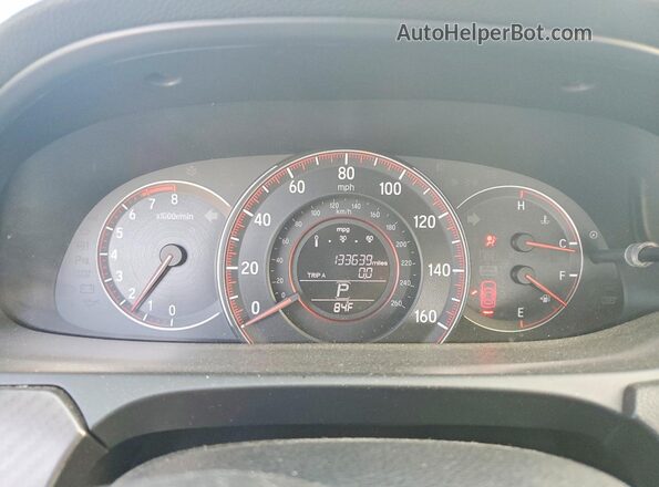 1HGCR2F53GA094480 2016 HONDA ACCORD Silver Vista del cuadro de instrumentos