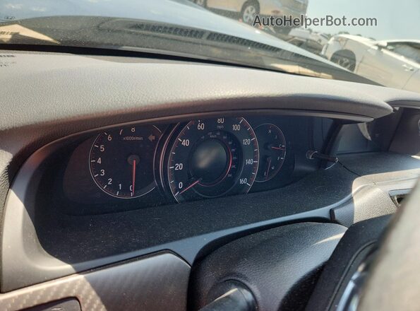 1HGCR2F53GA165192 2016 HONDA ACCORD Черный Вид щитка приборов