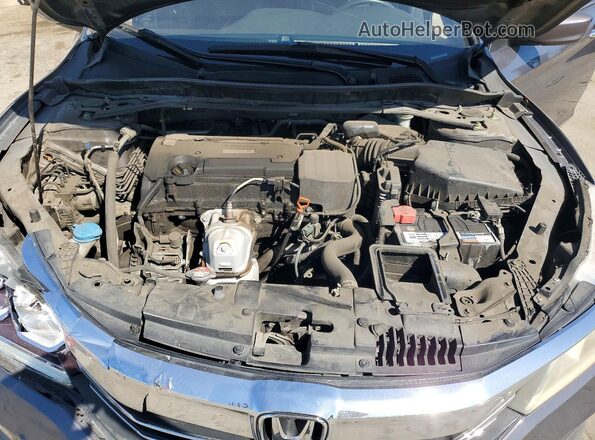 1HGCR2F53GA206422 2016 HONDA ACCORD Gray Rear interior view