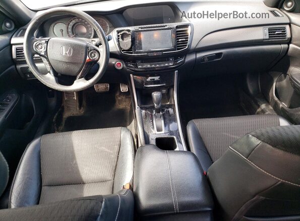 1HGCR2F53GA804204 2016 HONDA ACCORD Silver Вид панелі приладів