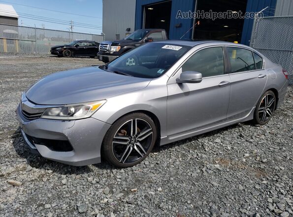 1HGCR2F53GA804204 2016 HONDA ACCORD Silver 