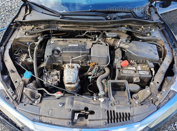 1HGCR2F53HA159880 2017 HONDA ACCORD Черный Вид задней части салона