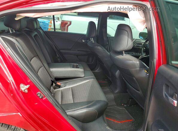 1HGCR2F53HA191552 2017 HONDA ACCORD Red Vista de los asientos traseros