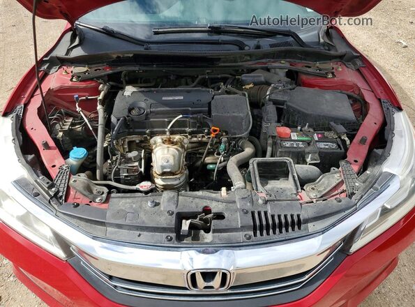 1HGCR2F53HA191552 2017 HONDA ACCORD Red Vista interior trasera