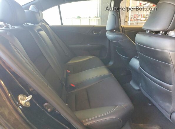 1HGCR2F53HA250664 2017 HONDA ACCORD Black Вид задніх сидінь
