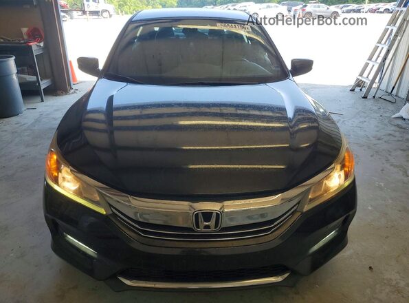 1HGCR2F53HA250664 2017 HONDA ACCORD Black Вид спереду
