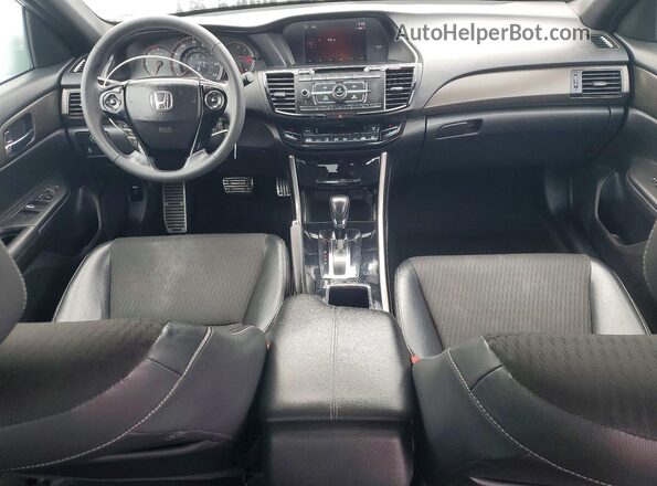 1HGCR2F53HA262880 2017 HONDA ACCORD Gray Առջևի վահանակի տեսք