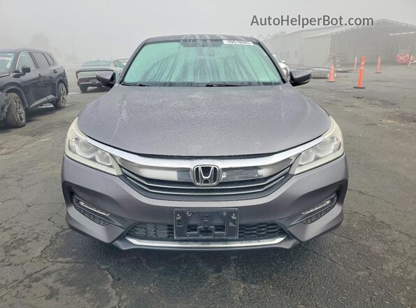 1HGCR2F53HA262880 2017 HONDA ACCORD Gray Դիմացի տեսք