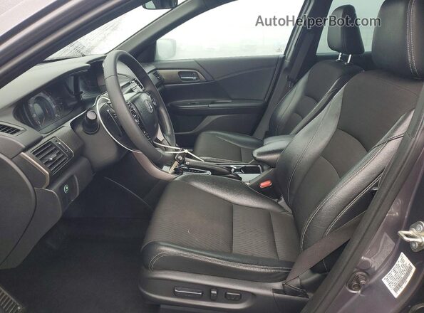 1HGCR2F53HA262880 2017 HONDA ACCORD Gray Սալոնի դիմացի տեսք