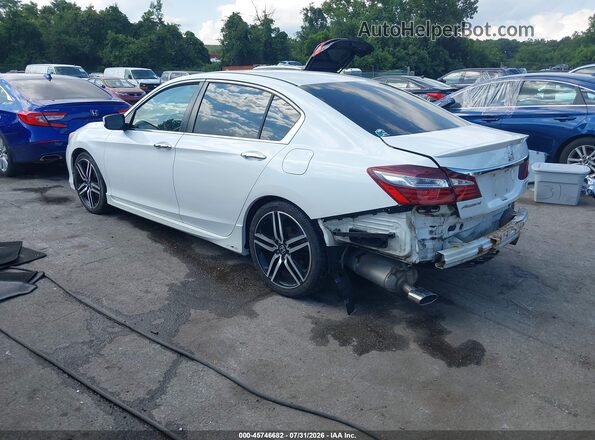 1HGCR2F54GA211144 2016 HONDA ACCORD White Задня ліва чверть