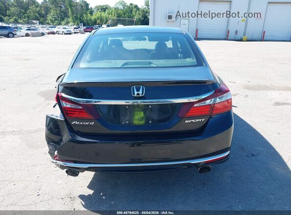 1HGCR2F54GA215839 2016 HONDA ACCORD Black 