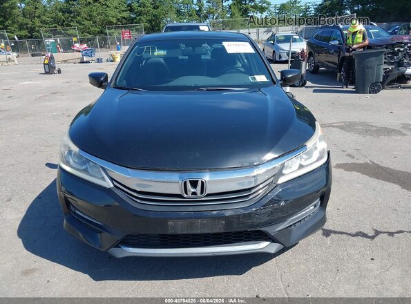 1HGCR2F54GA215839 2016 HONDA ACCORD Black Вид щитка приладів