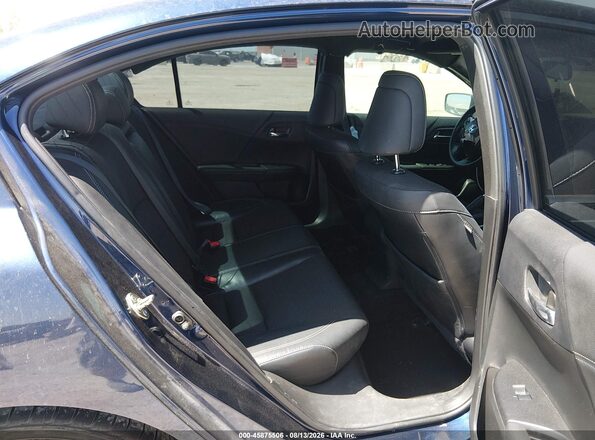 1HGCR2F54GA231023 2016 HONDA ACCORD Navy Vista de la etiqueta del VIN
