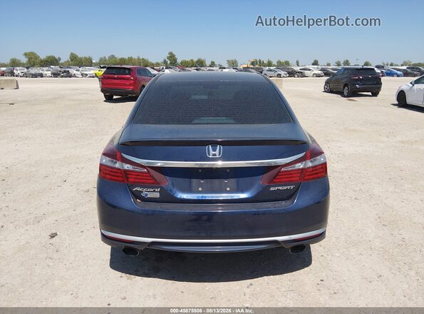 1HGCR2F54GA231023 2016 HONDA ACCORD Navy 