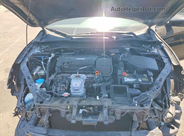 1HGCR2F54HA055463 2017 HONDA ACCORD Black უკანა სალონის ხედი