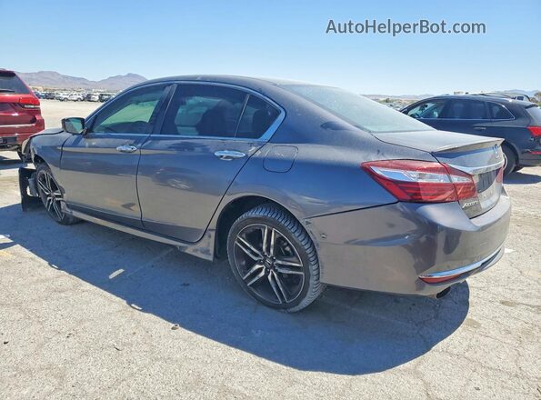 1HGCR2F54HA107769 2017 HONDA ACCORD Gray Tył lewy