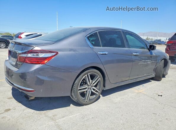 1HGCR2F54HA107769 2017 HONDA ACCORD Gray Tył prawy