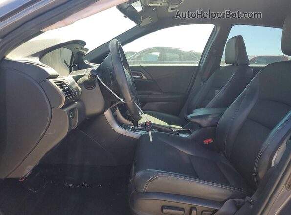 1HGCR2F54HA107769 2017 HONDA ACCORD Gray Widok wnętrza z przodu