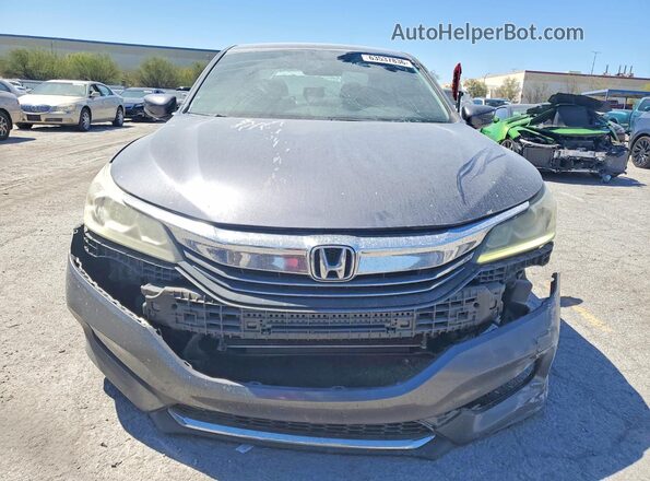 1HGCR2F54HA107769 2017 HONDA ACCORD Gray Widok z przodu