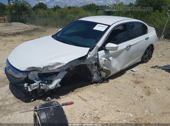 1HGCR2F54HA118514 2017 HONDA ACCORD White Передня ліва чверть
