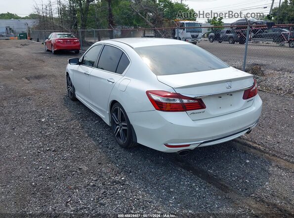 1HGCR2F54HA130730 2017 HONDA ACCORD White უკანა მარცხენა