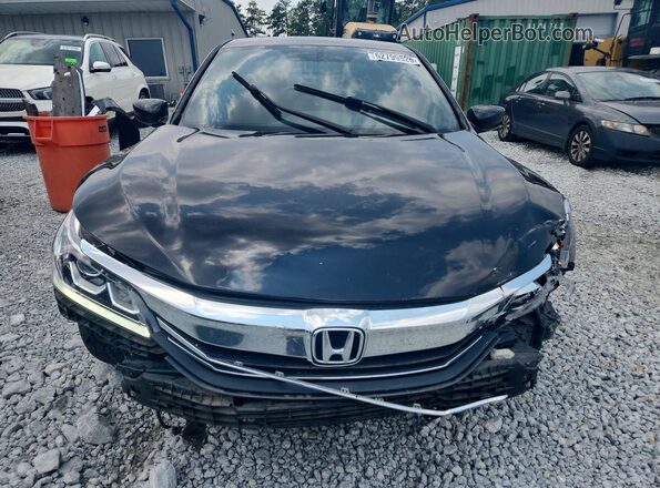 1HGCR2F54HA303663 2017 HONDA ACCORD Черный Вид спереди