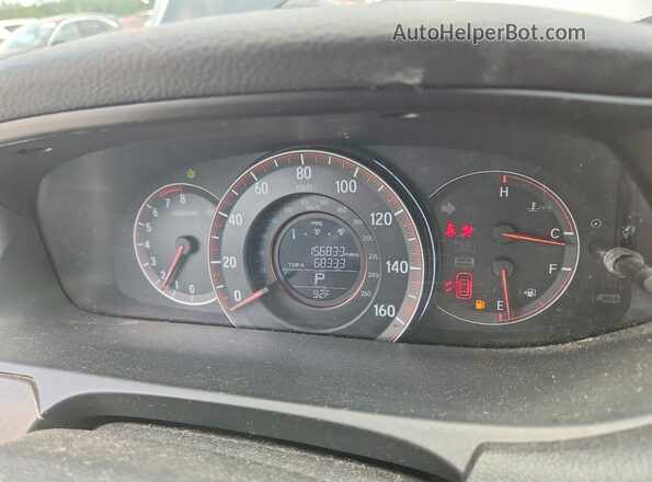 1HGCR2F54HA303663 2017 HONDA ACCORD Черный Вид щитка приборов