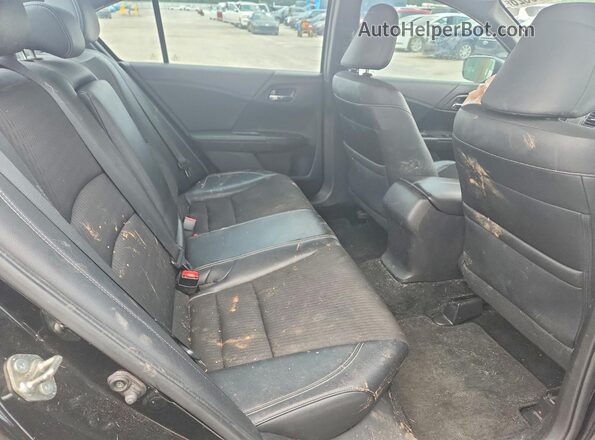 1HGCR2F54HA303663 2017 HONDA ACCORD Черный Вид задних сидений