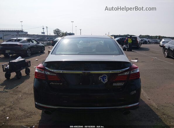 1HGCR2F55GA077793 2016 HONDA ACCORD Black 