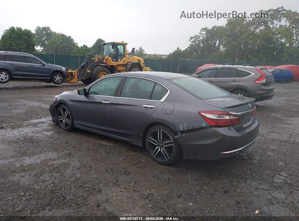 1HGCR2F55GA132632 2016 HONDA ACCORD Gray Հետևի ձախ