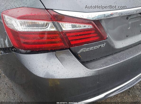 1HGCR2F55GA132632 2016 HONDA ACCORD Gray 
