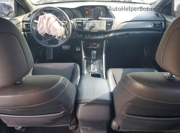 1HGCR2F55GA191891 2016 HONDA ACCORD Black Vista del salpicadero