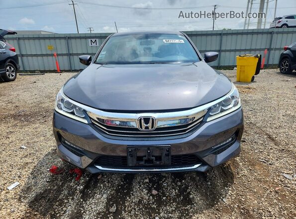 1HGCR2F55HA114908 2017 HONDA ACCORD Gray Widok z przodu