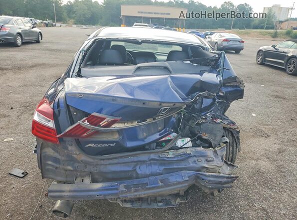 1HGCR2F55HA216290 2017 HONDA ACCORD Blue Widok z tyłu