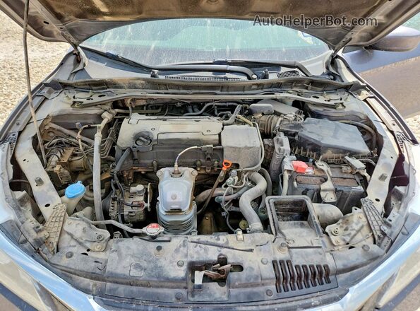 1HGCR2F56GA024150 2016 HONDA ACCORD Gray Вид задньої частини салону