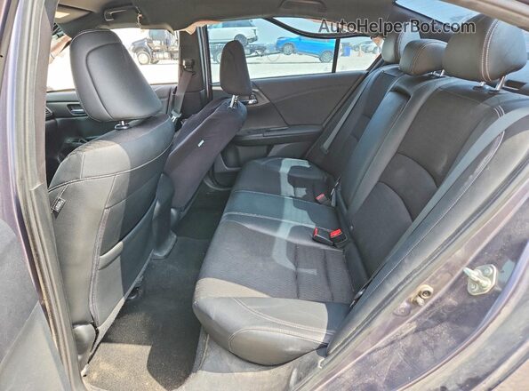 1HGCR2F56GA024150 2016 HONDA ACCORD Gray Вид задніх сидінь
