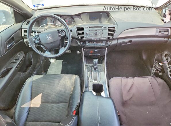1HGCR2F56GA024150 2016 HONDA ACCORD Gray Вид панелі приладів