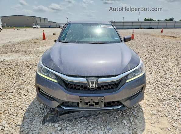 1HGCR2F56GA024150 2016 HONDA ACCORD Gray Вид спереду