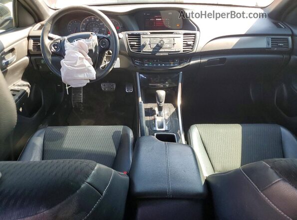 1HGCR2F56GA027162 2016 HONDA ACCORD Бордовый Вид панели приборов
